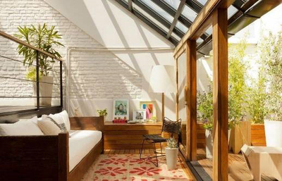 露台变身阳光房 室内外装饰装修的合理方案